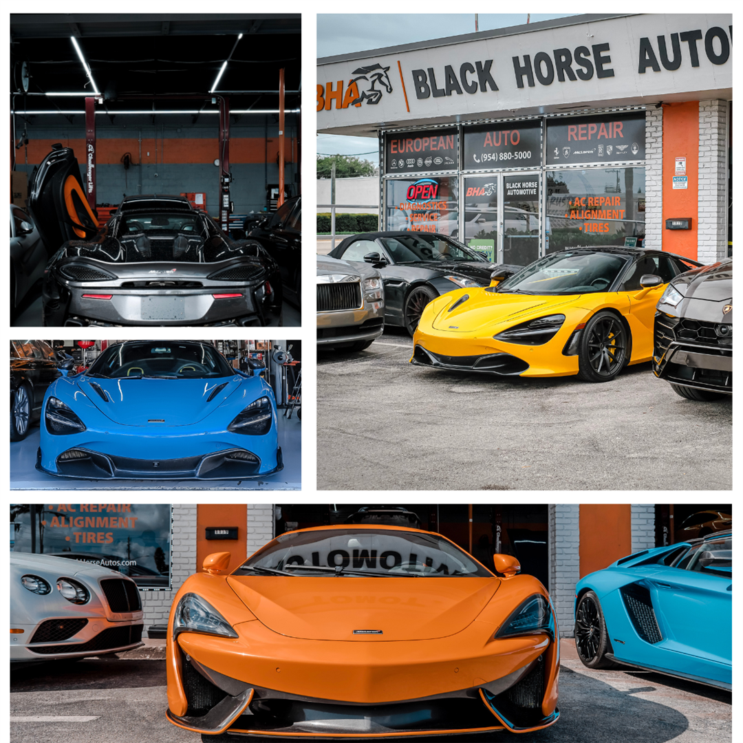 black horse automotive/McLaren